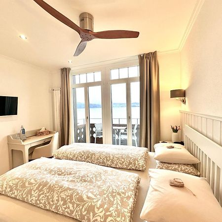 Boutique Hotel Niesenblick - Direkt Am Thunersee Gelegen Mit Self Check In & Digitaler Rezeption Oberhofen Eksteriør bilde